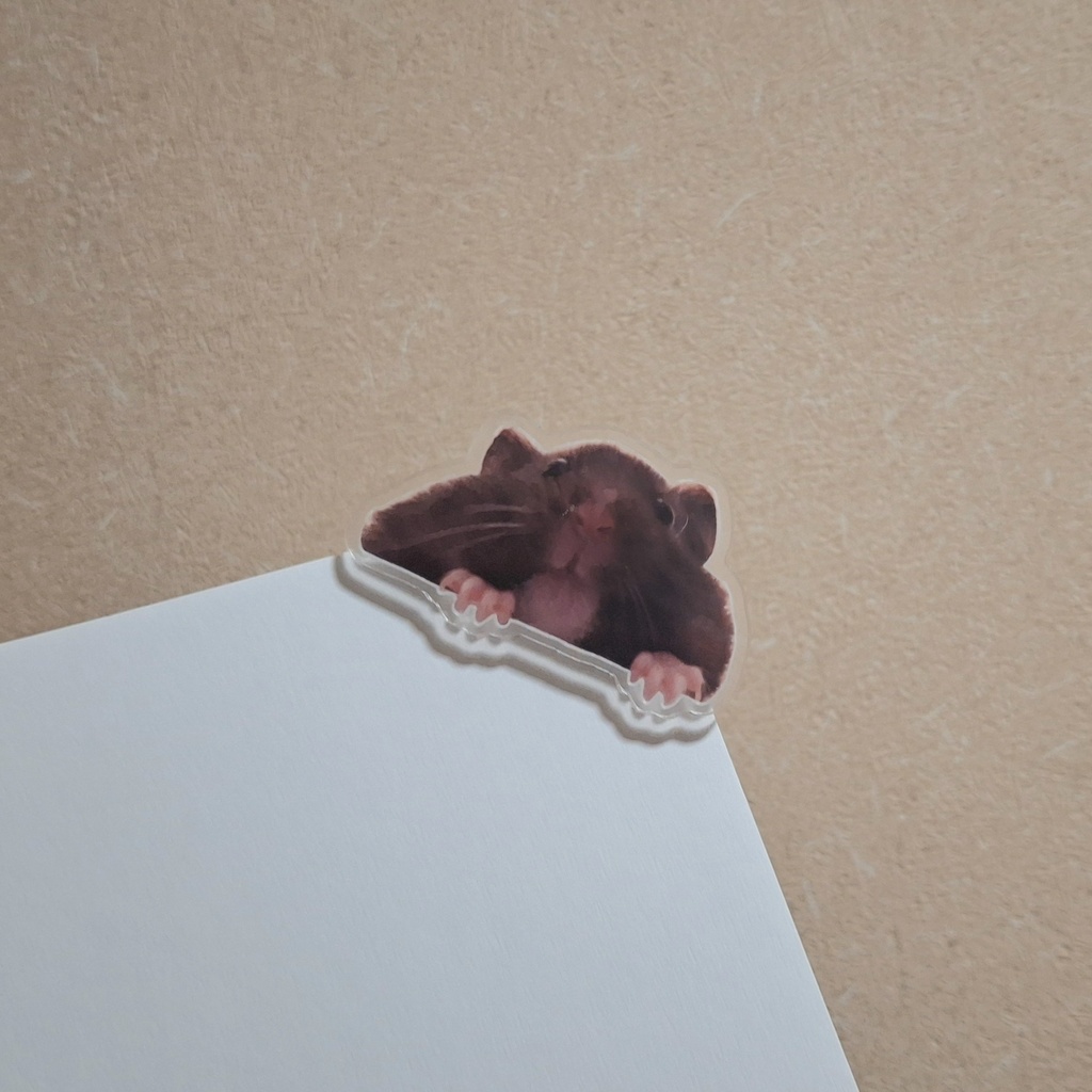 ハムスター書類クリップ