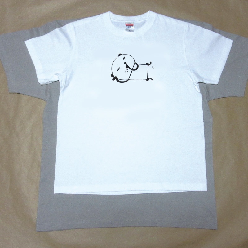 リラックスパンダTシャツ(ホワイト)