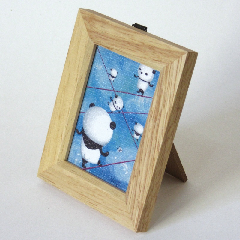 綱渡り(複製画) ミニ額