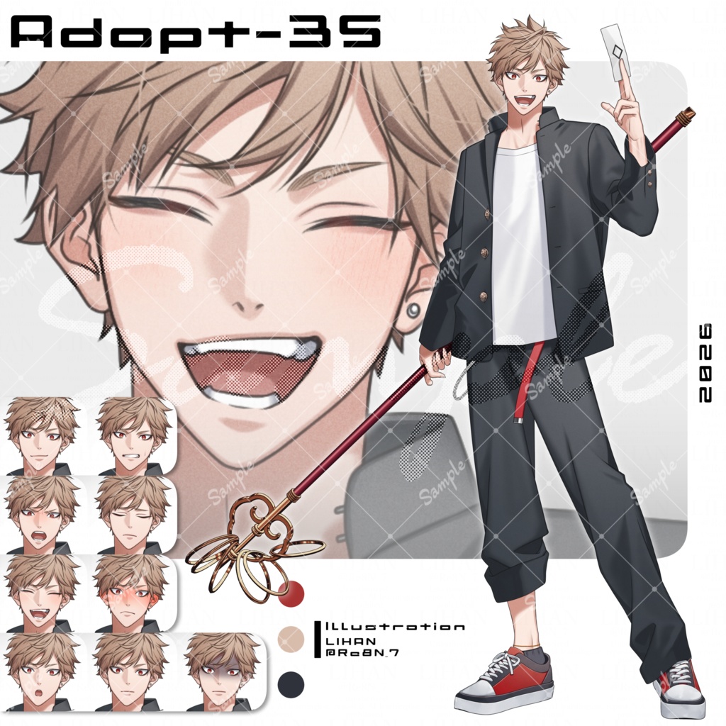 【期間限定値下げ中】立ち絵素材35