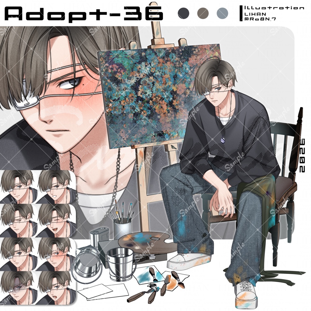 【期間限定値下げ中】立ち絵素材36