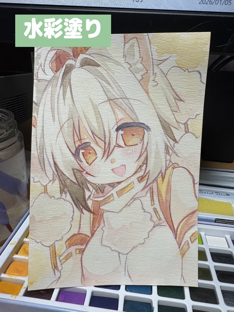 【大色紙】オーダーイラスト【受注制作】