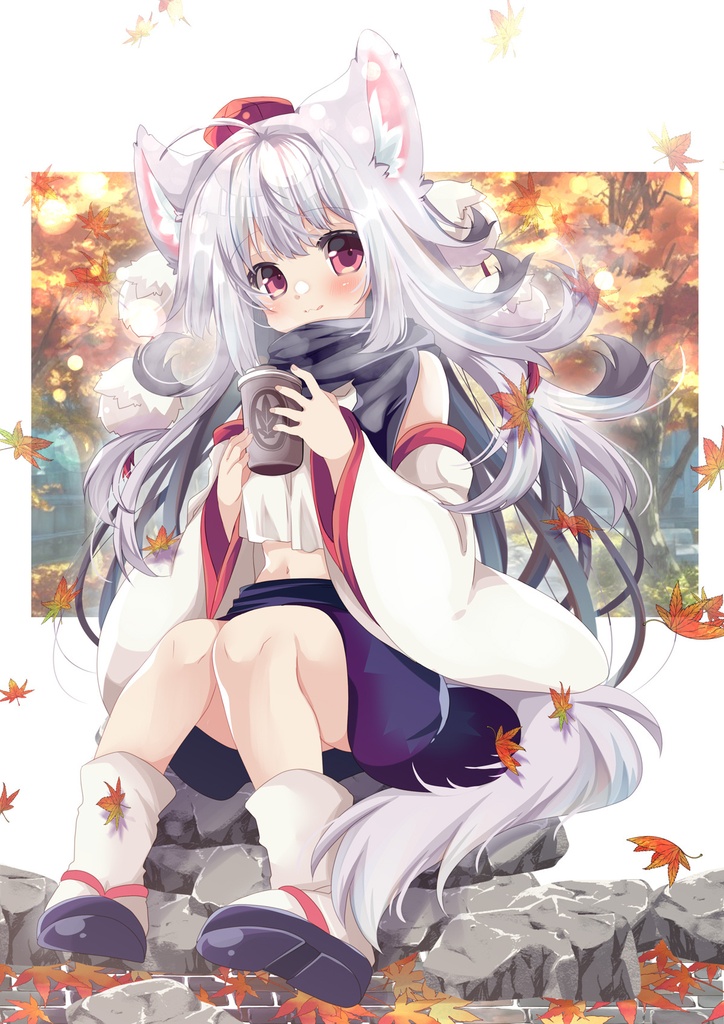 【~10/18迄。受注生産】犬走椛ふわふわ特大ブランケット【おまけ付き】