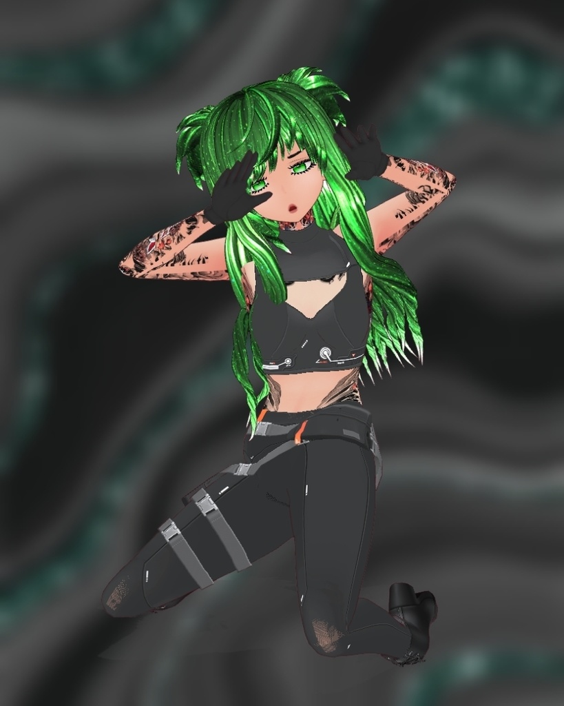 Emerald - Hair