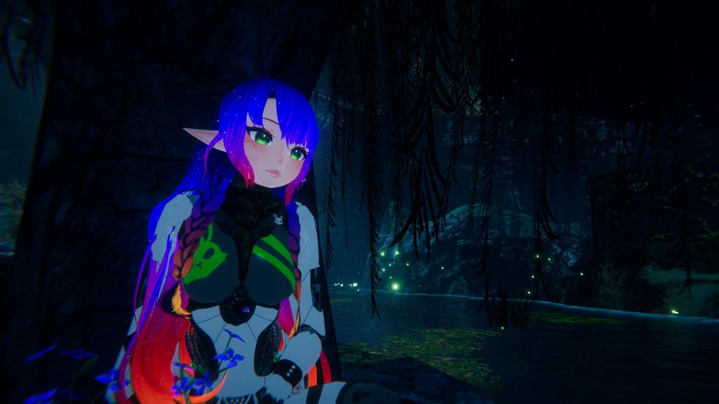 ✦ Evie – サイバーエルフ・ロボットガール ✦ VRChatアバター 3.0 (PC + クエスト)