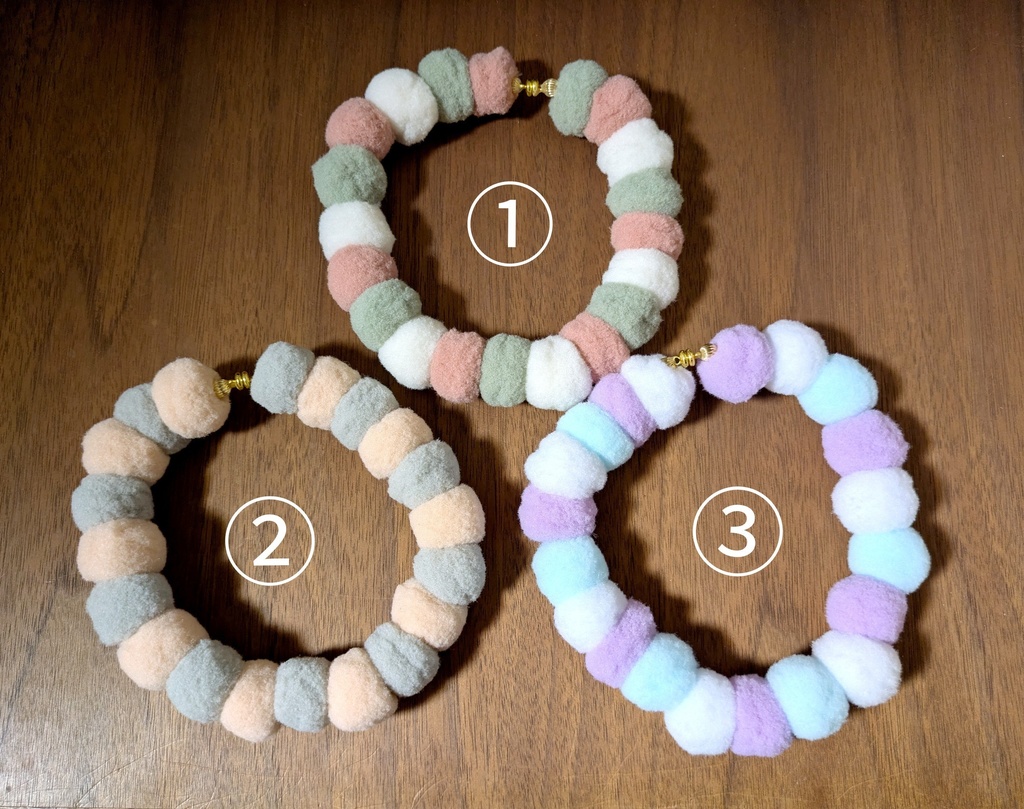 フワフワネックレス📿(BIGサイズ)