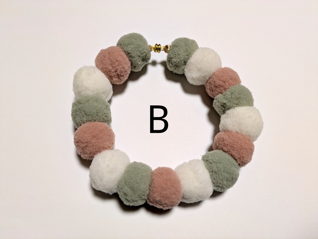 フワフワネックレス📿