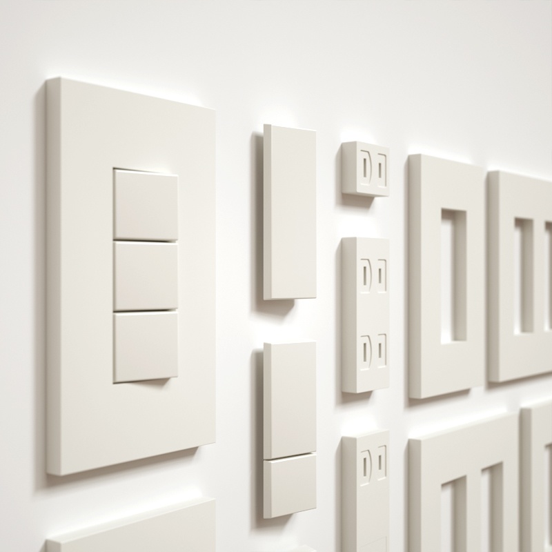 スイッチ・コンセントセット【3Dモデル】