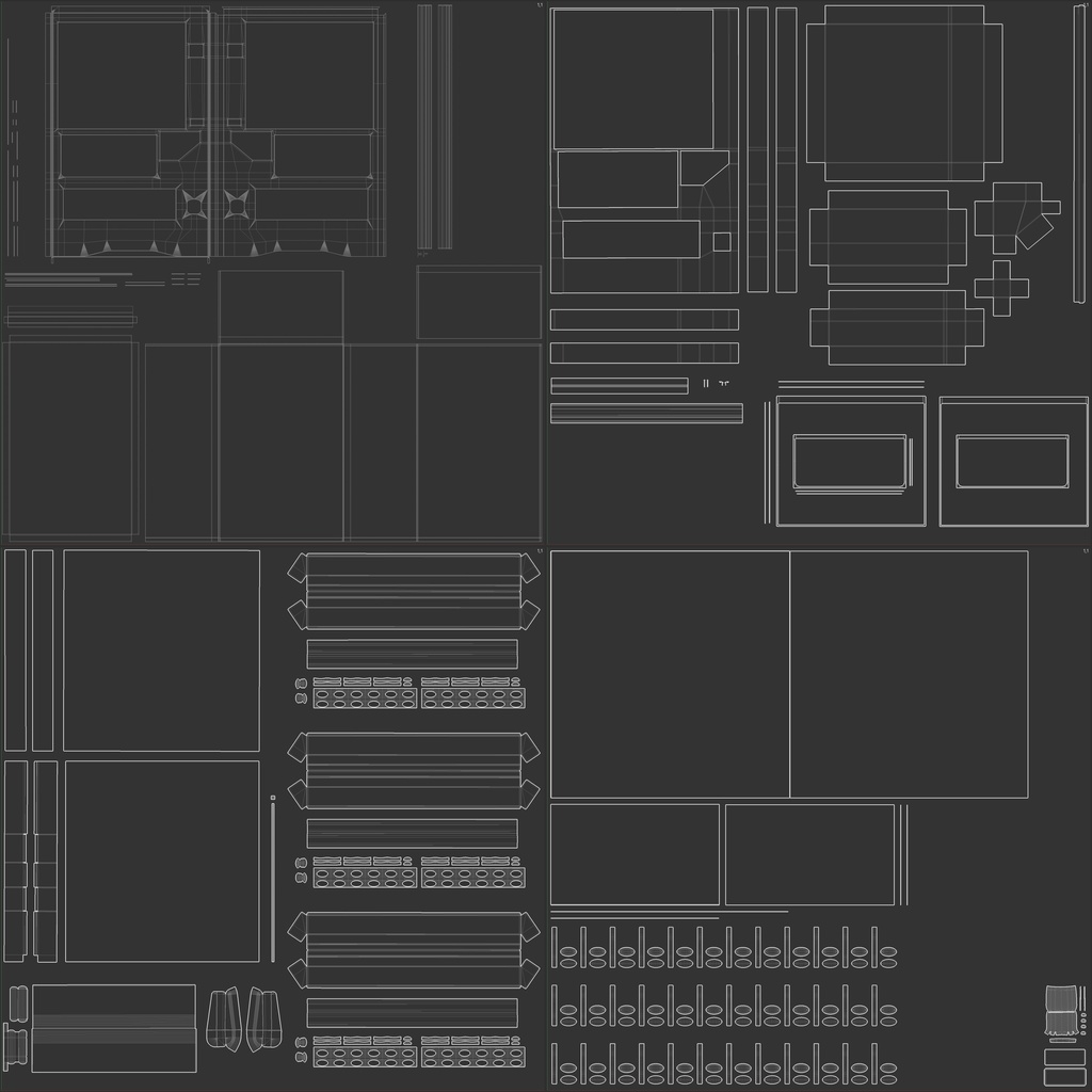自動販売機セット【3Dモデル】