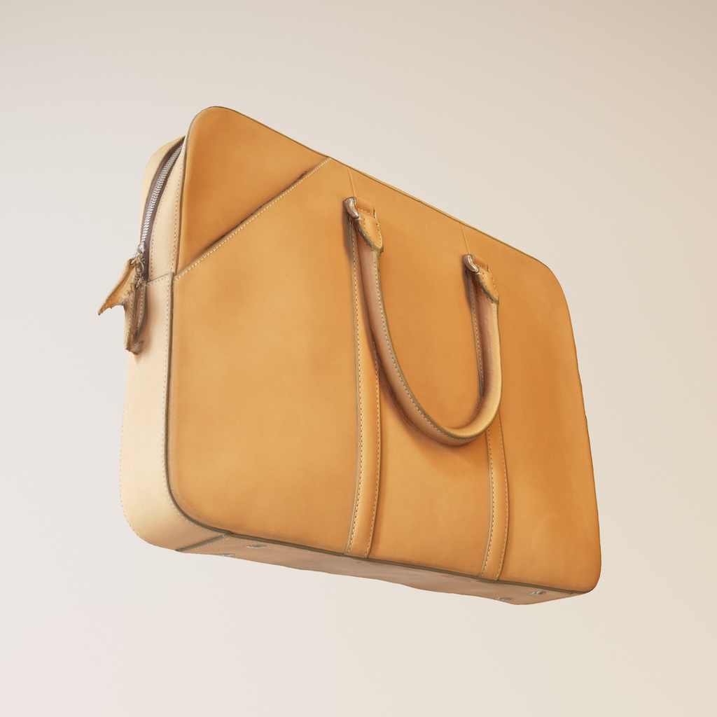 ブリーフケース(ビジネスバッグ) 【3Dモデル】