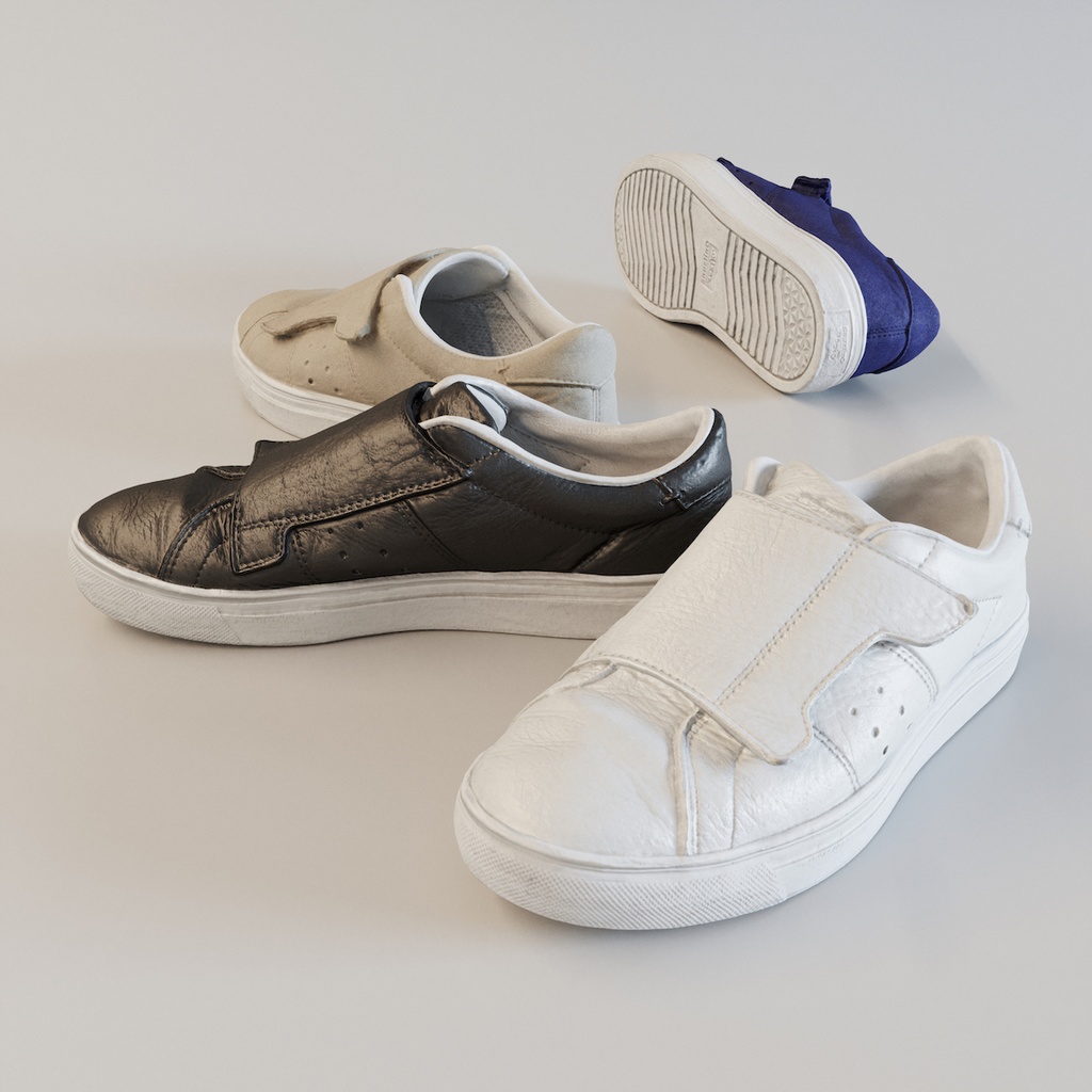 スニーカー モンク【3Dモデル】