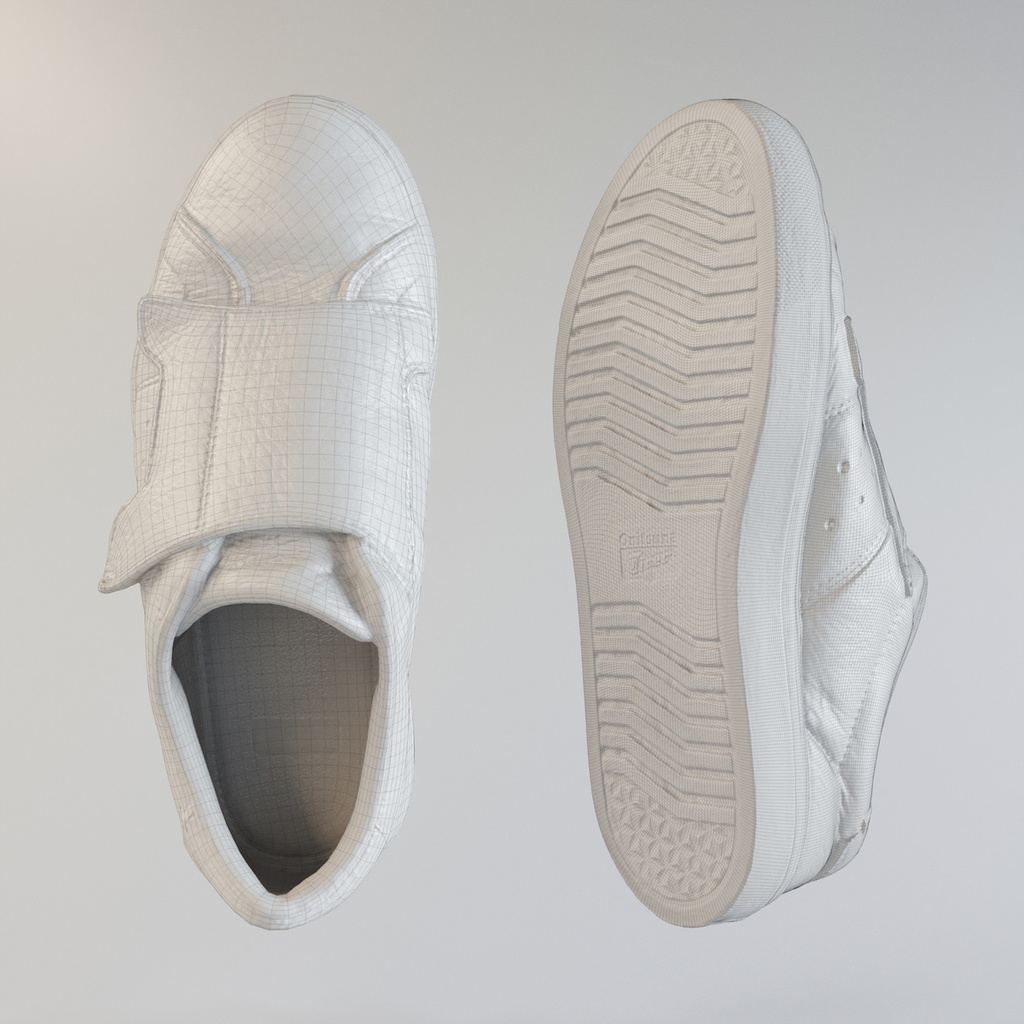 スニーカー モンク【3Dモデル】