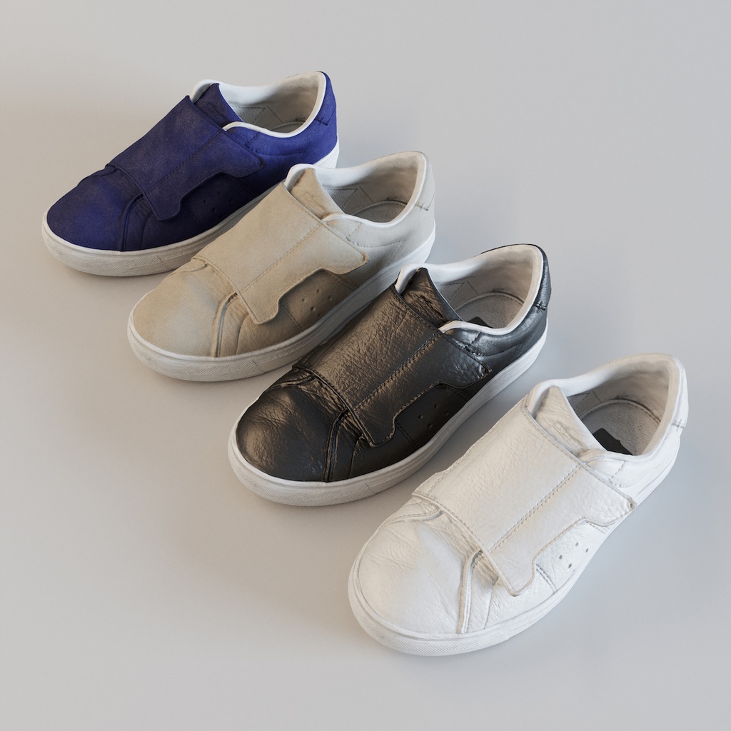 スニーカー モンク【3Dモデル】