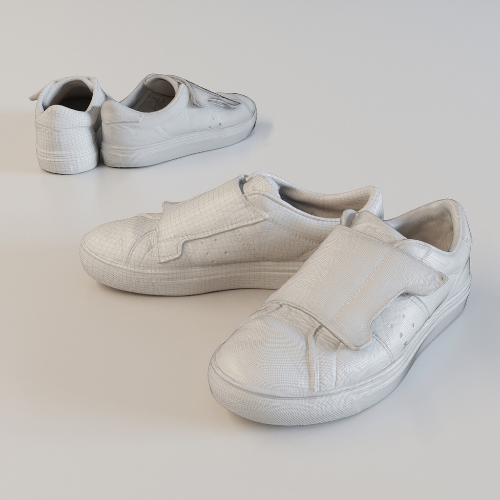 スニーカー モンク【3Dモデル】