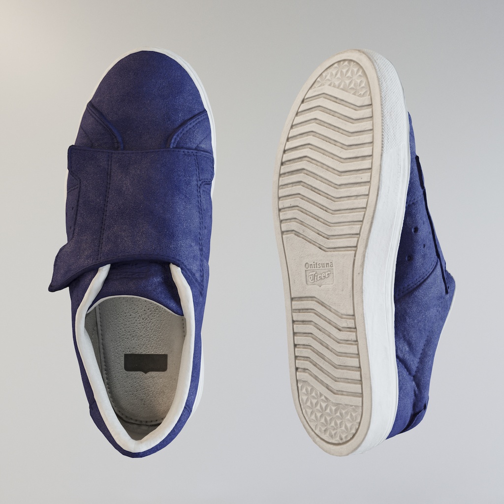 スニーカー モンク【3Dモデル】