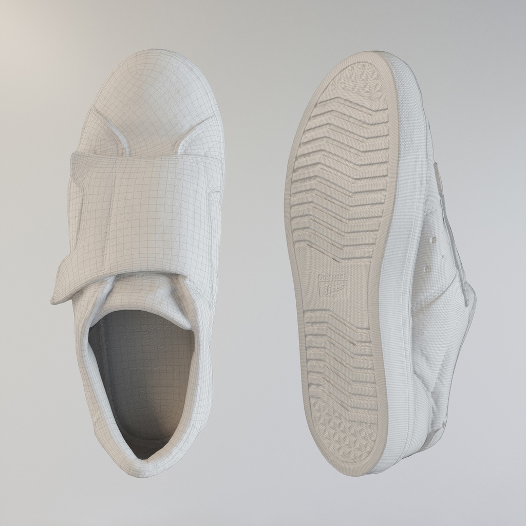 スニーカー モンク【3Dモデル】