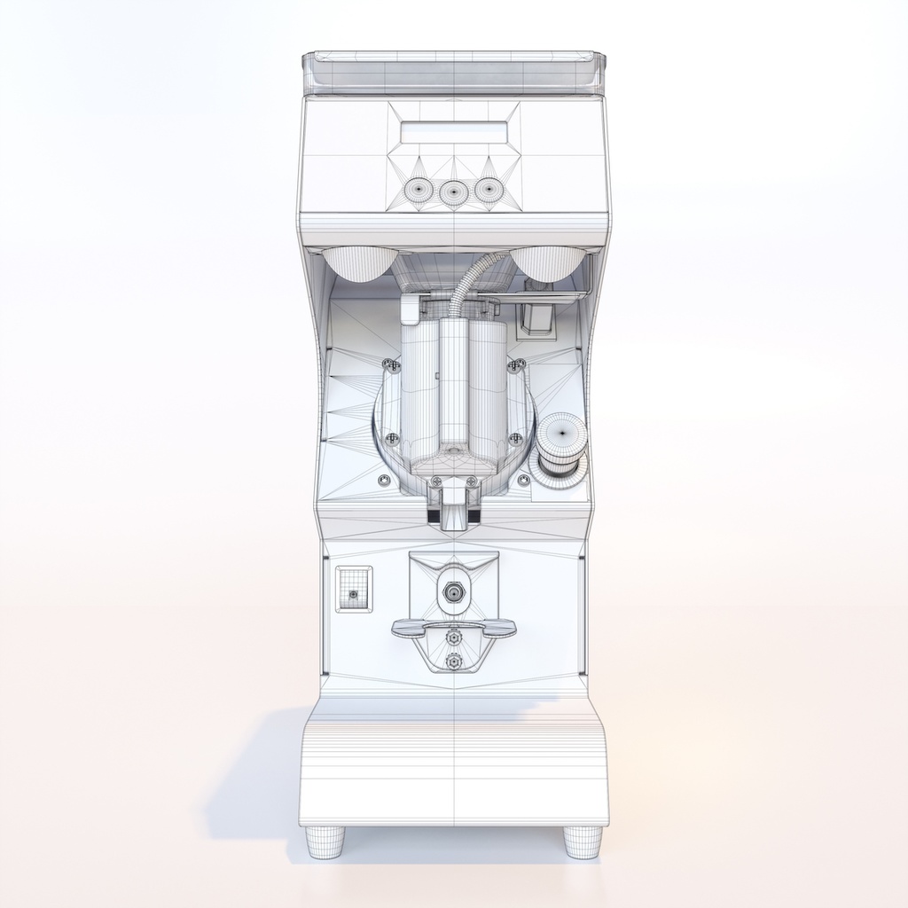 エスプレッソグラインダー【3Dモデル】