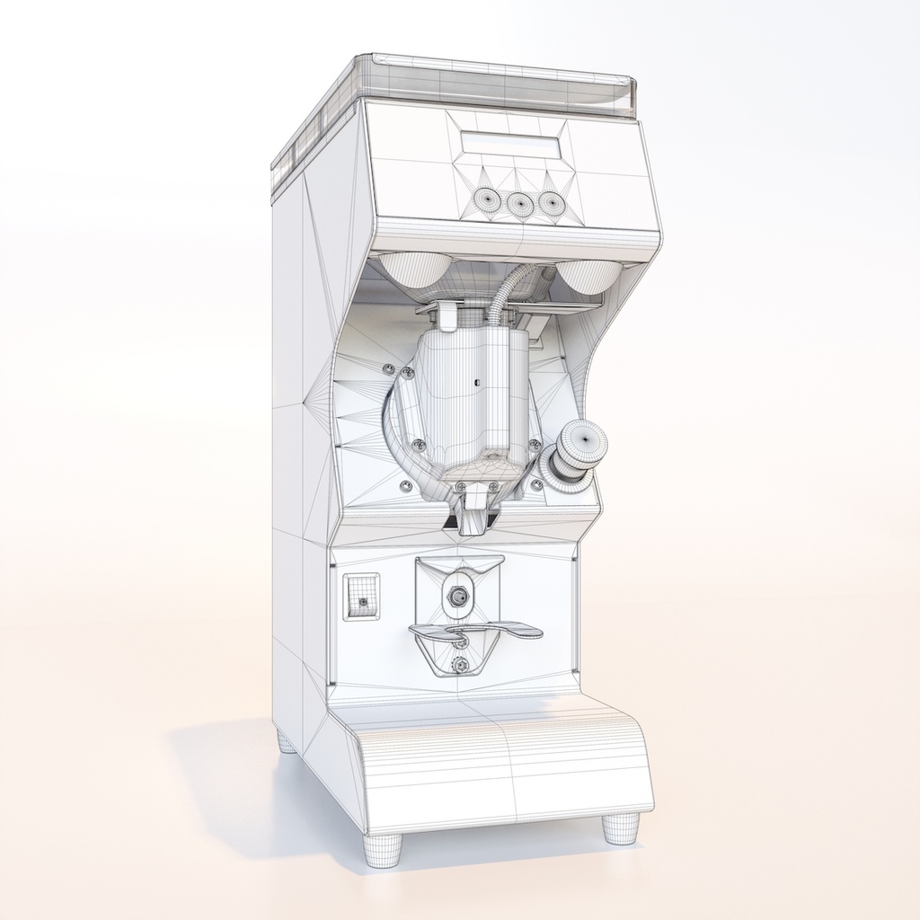 エスプレッソグラインダー【3Dモデル】