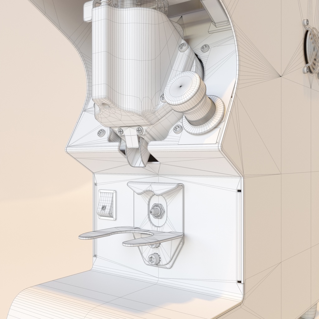 エスプレッソグラインダー【3Dモデル】