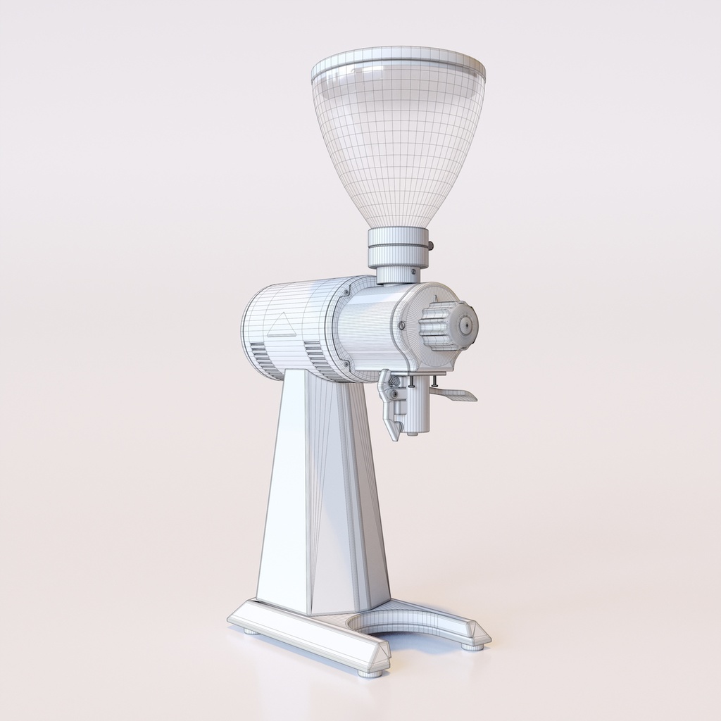 コーヒーグラインダーEK43【3Dモデル】