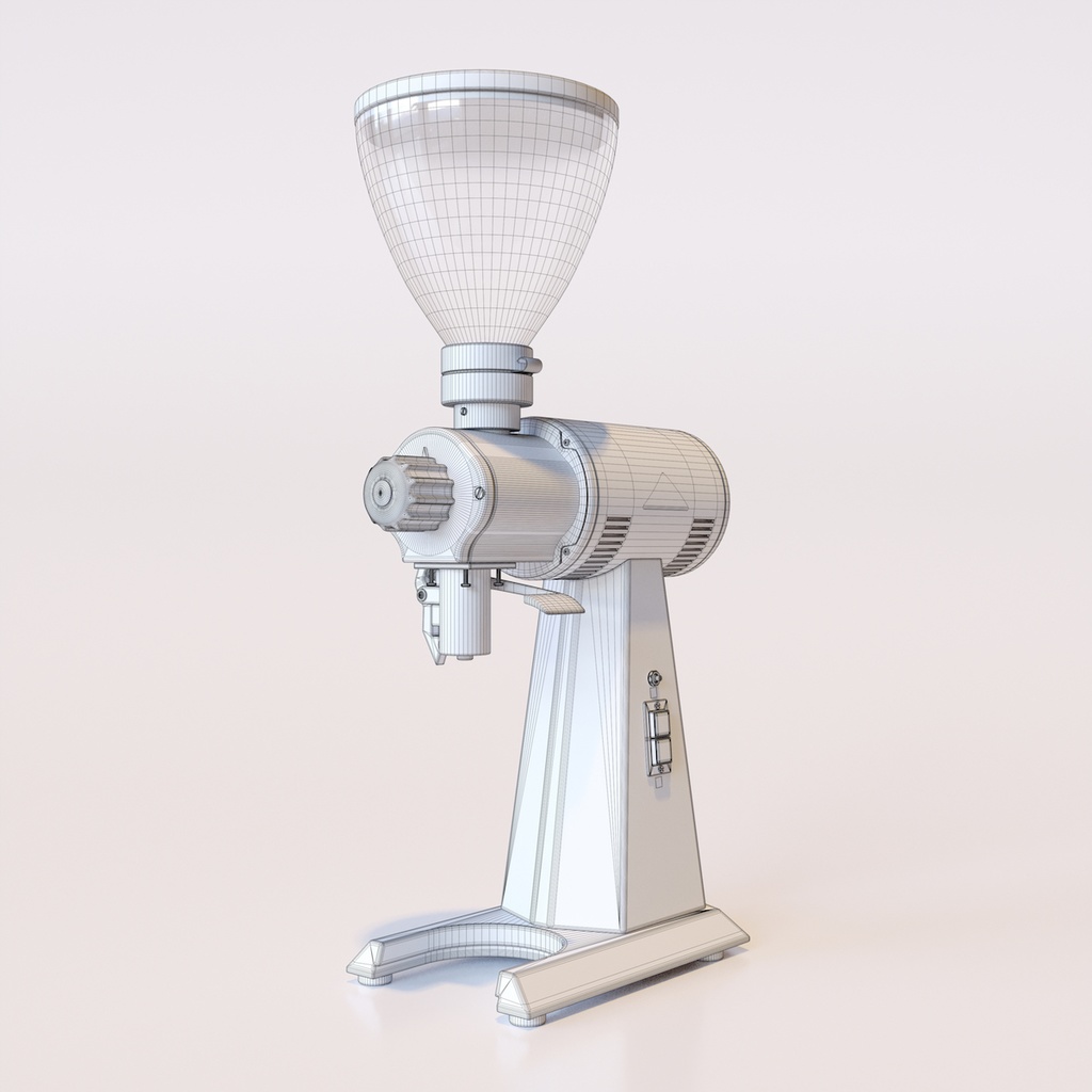 コーヒーグラインダーEK43【3Dモデル】