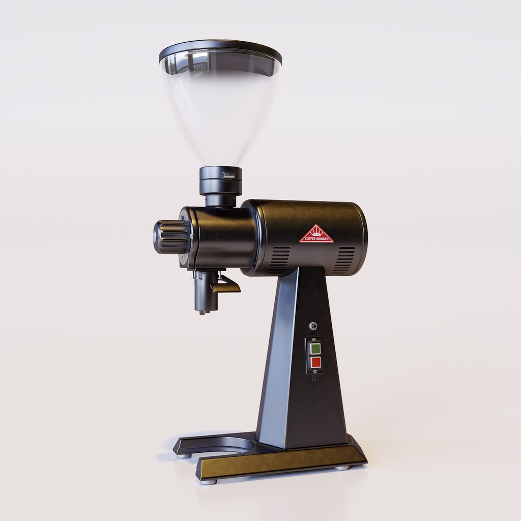 コーヒーグラインダーEK43【3Dモデル】