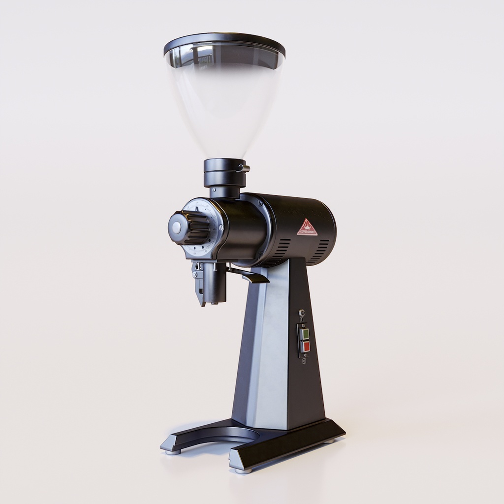 コーヒーグラインダーEK43【3Dモデル】