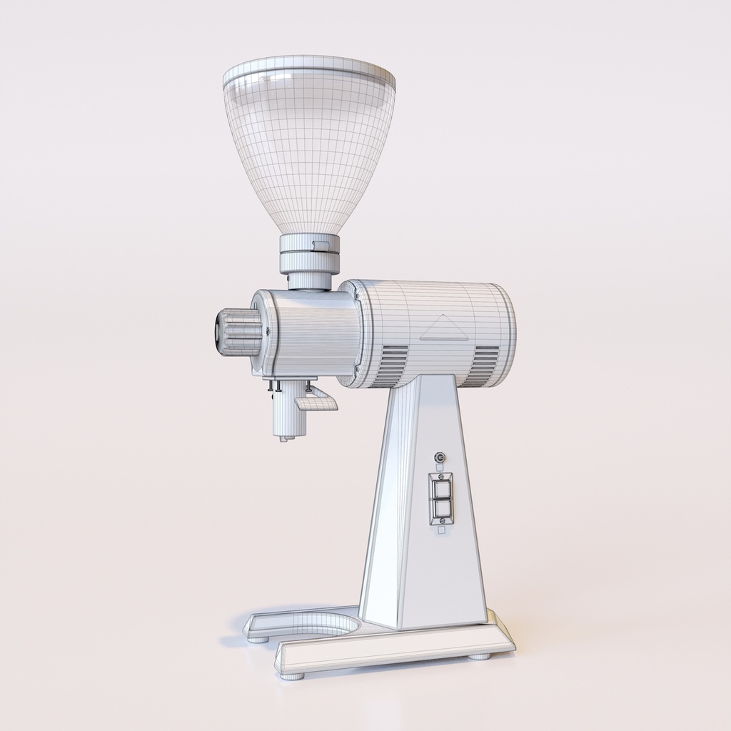 コーヒーグラインダーEK43【3Dモデル】