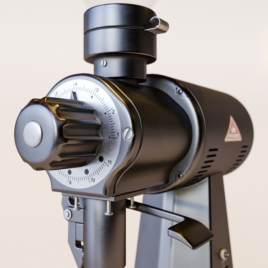 コーヒーグラインダーEK43【3Dモデル】