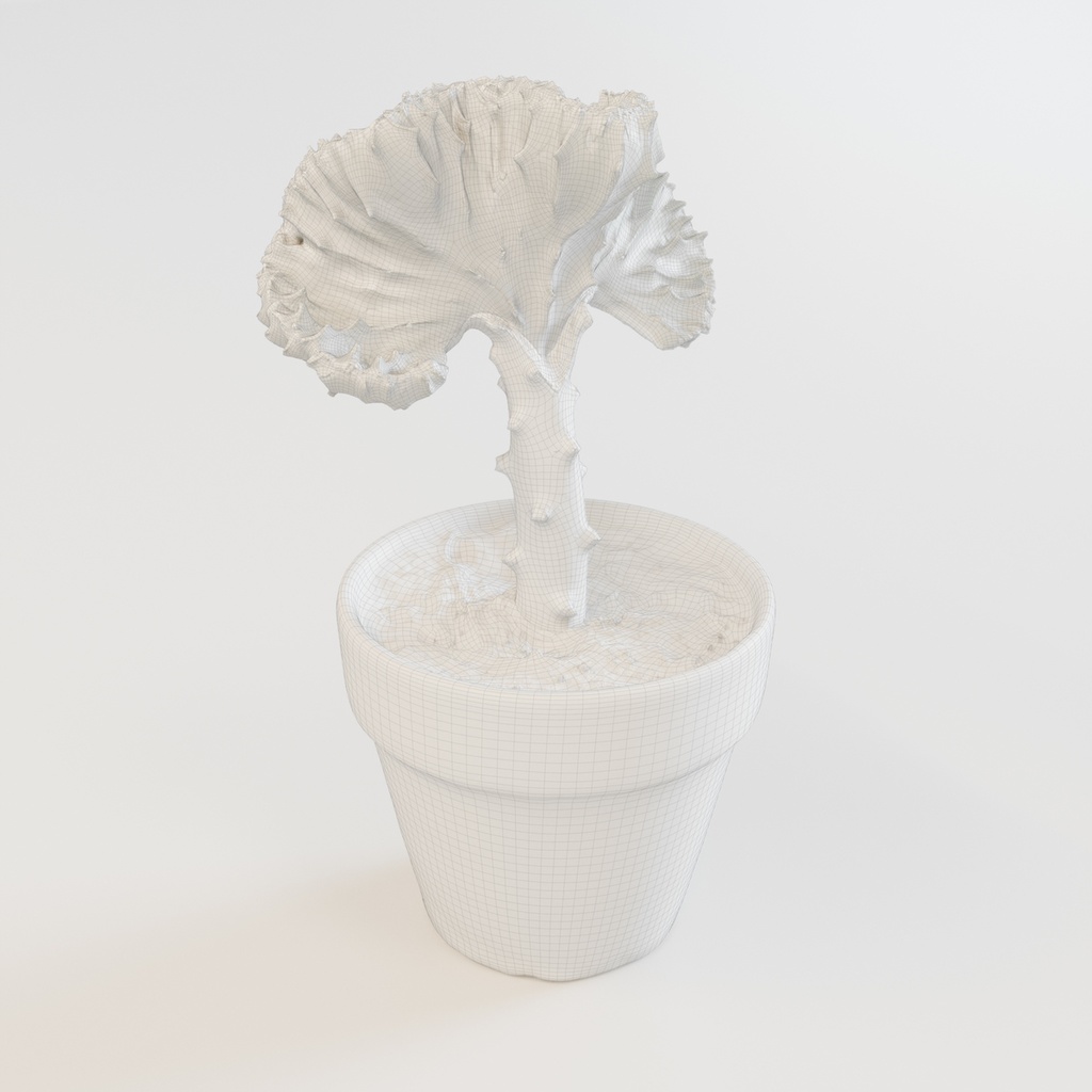 マハラジャ 【観葉植物3Dモデル】
