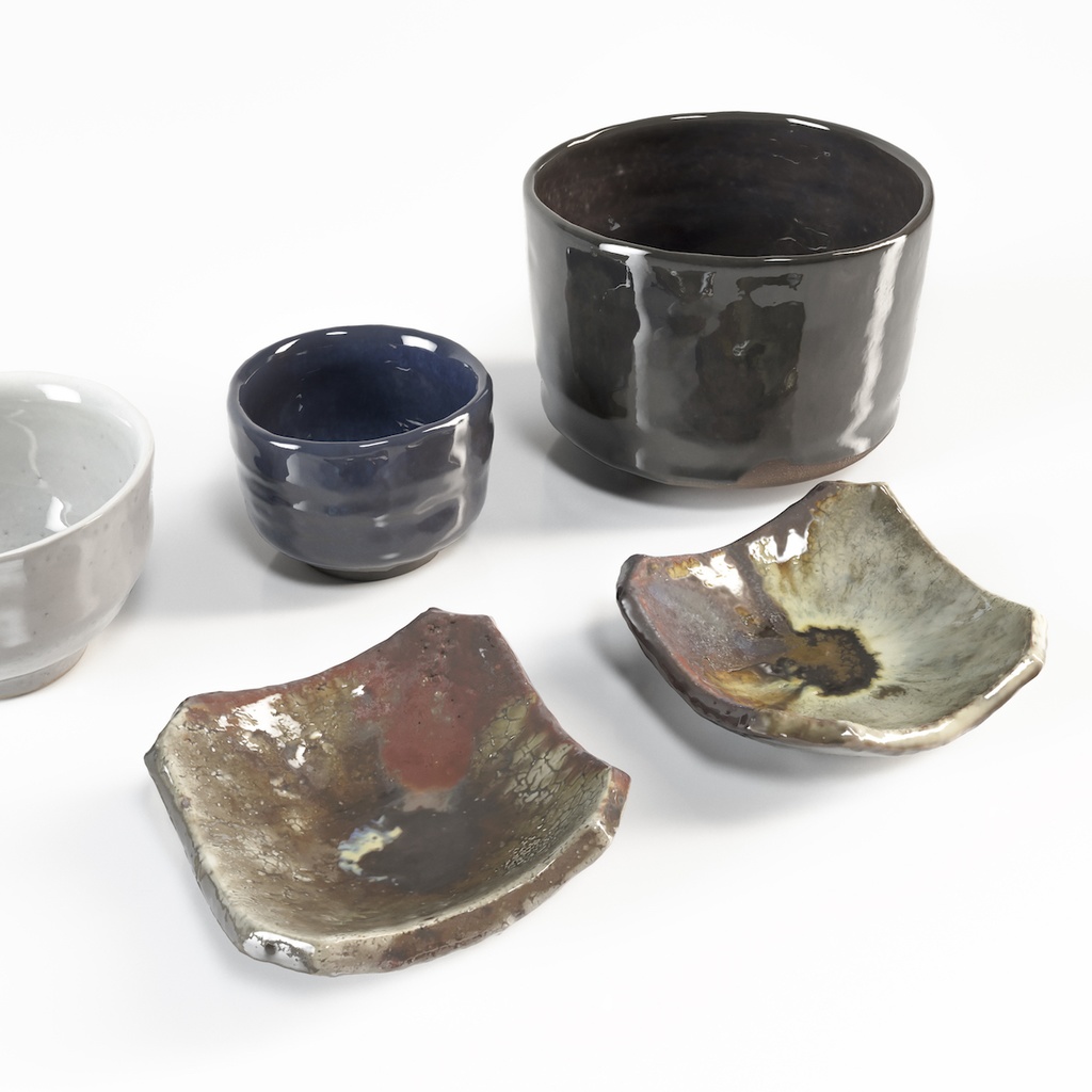 和食器セット【3Dモデル】