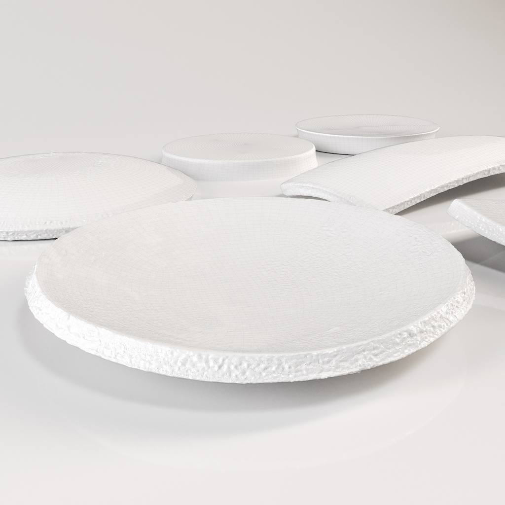 和食器セット2【3Dモデル】