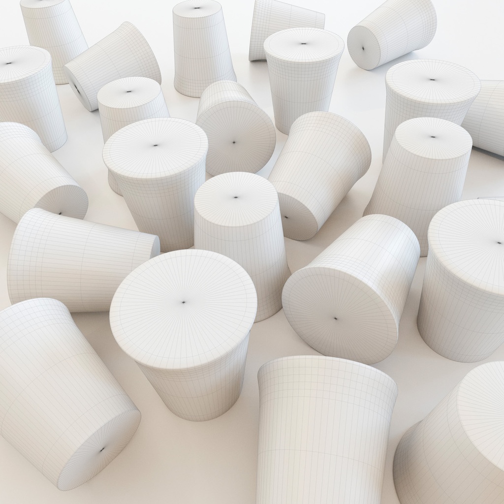 カップラーメン・カップ麺【3Dモデル】