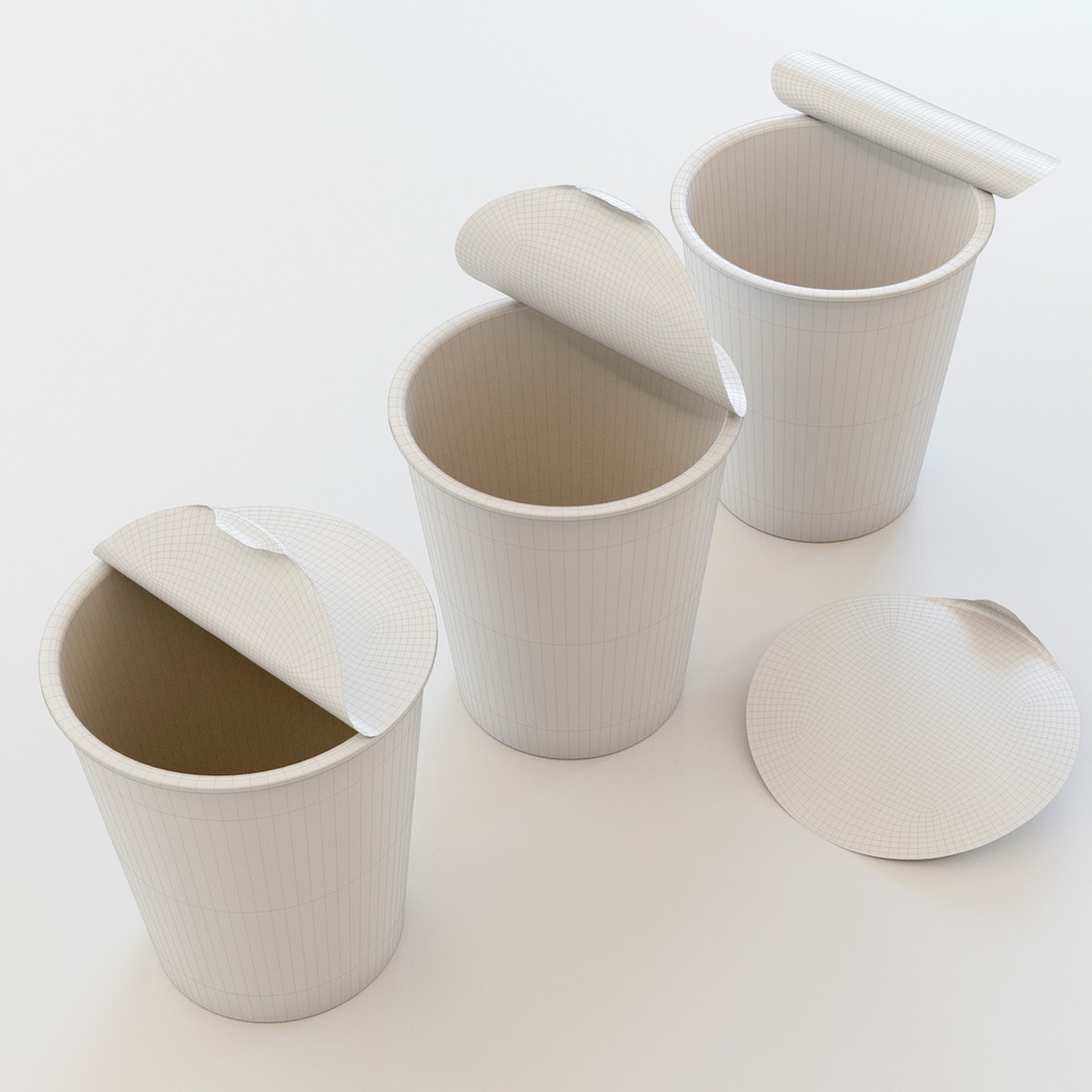 カップラーメン・カップ麺【3Dモデル】