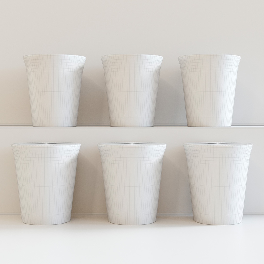 カップラーメン・カップ麺【3Dモデル】