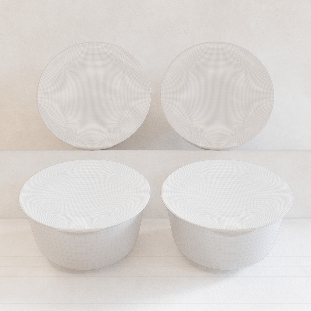 カップうどん・そば【3Dモデル】