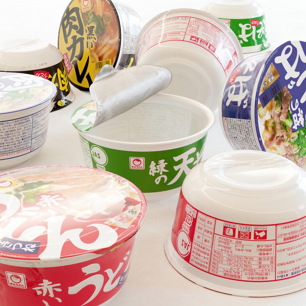 カップうどん・そば【3Dモデル】