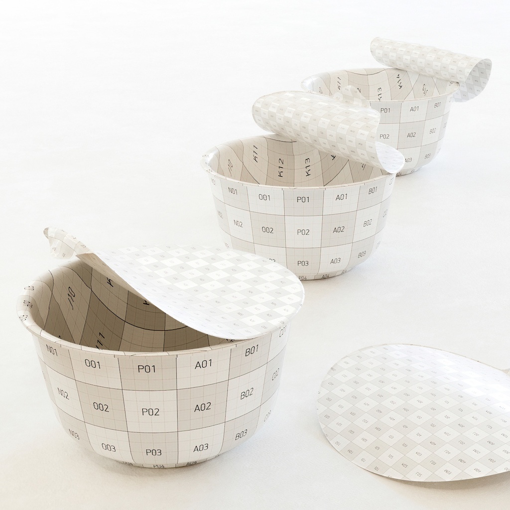 カップうどん・そば【3Dモデル】