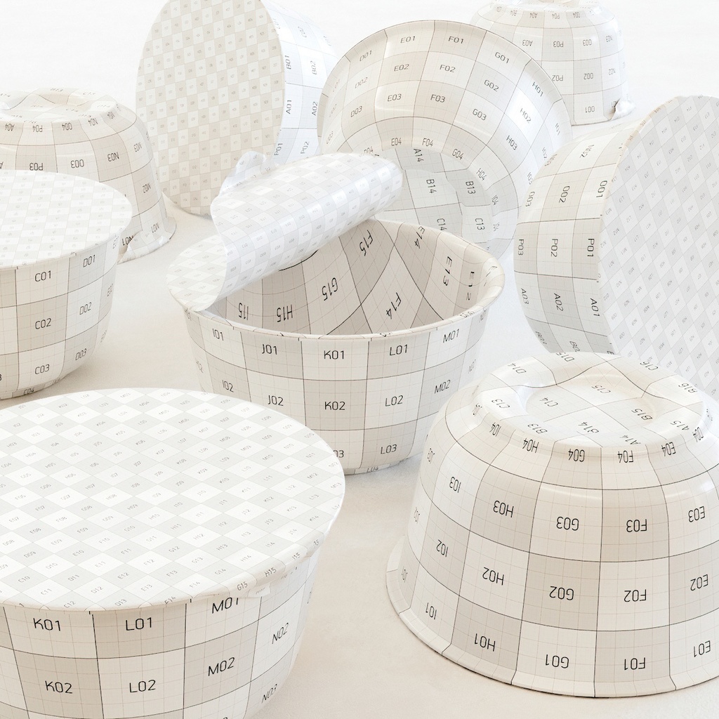 カップうどん・そば【3Dモデル】