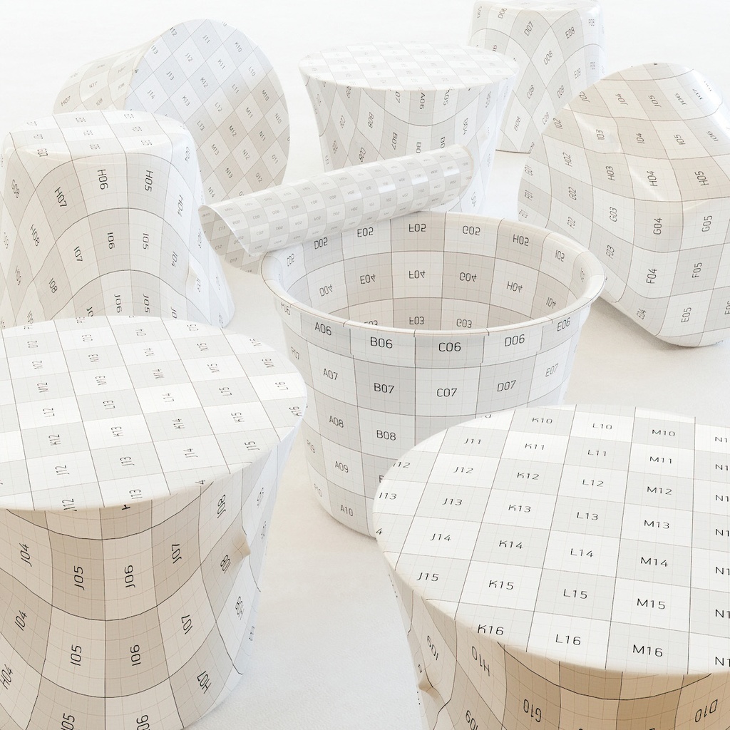 大盛りカップラーメン・カップ麺【3Dモデル】