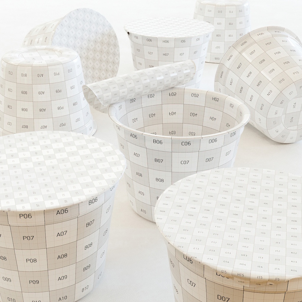 大盛りカップラーメン・カップ麺【3Dモデル】