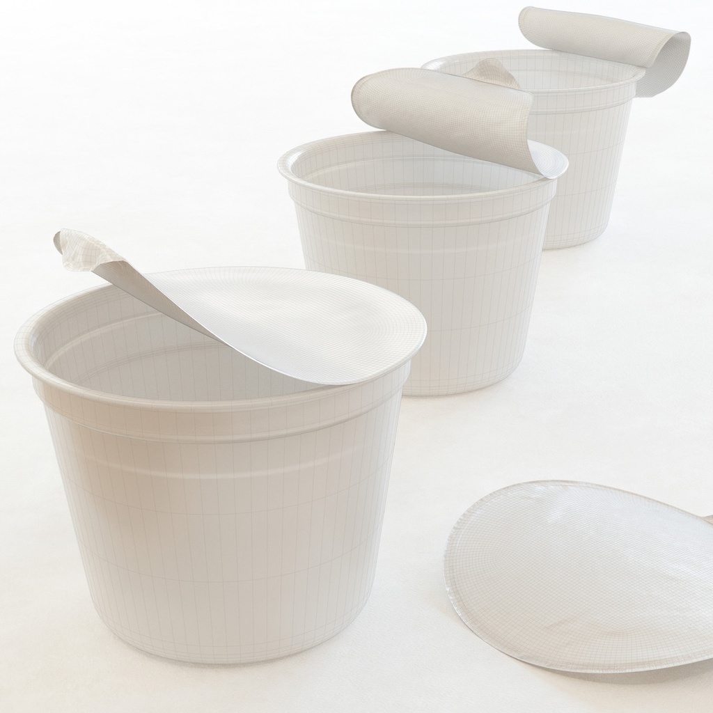 大盛りカップラーメン・カップ麺【3Dモデル】