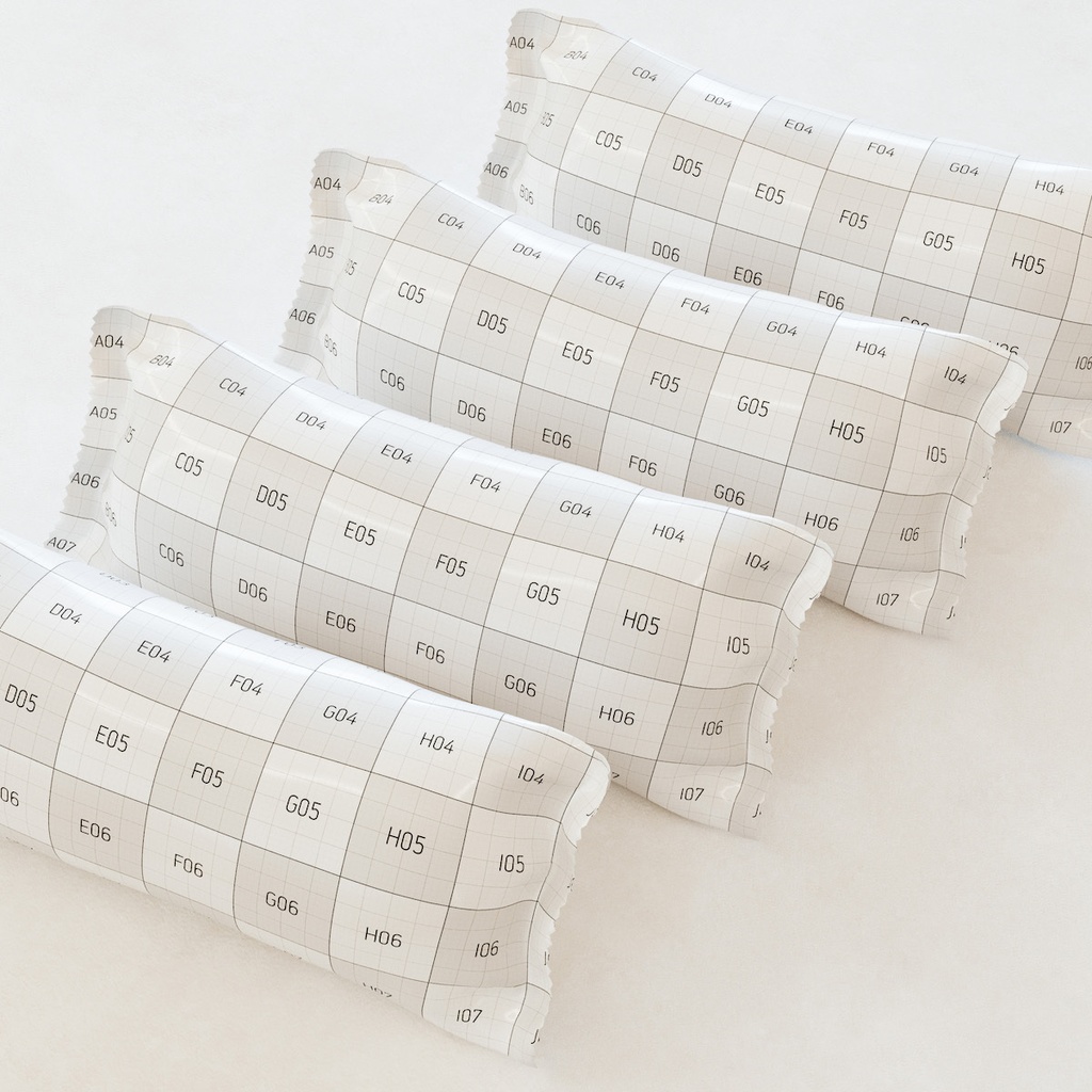 コッペパン(パッケージ付き)【3Dモデル】