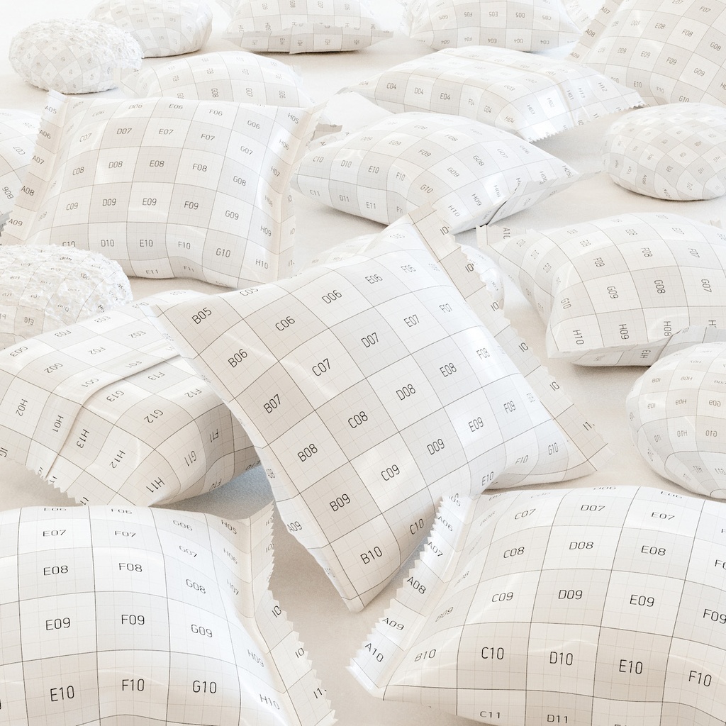 カレーパン(パッケージ付き)【3Dモデル】