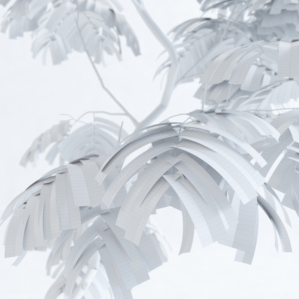 エバーフレッシュ2M【樹木・観葉植物3Dモデル】