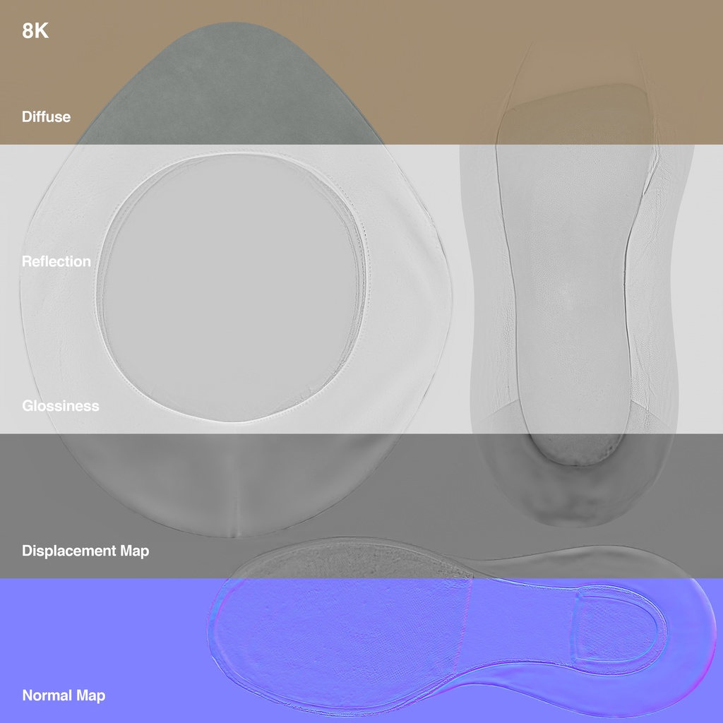 パンプス 【3Dモデル】