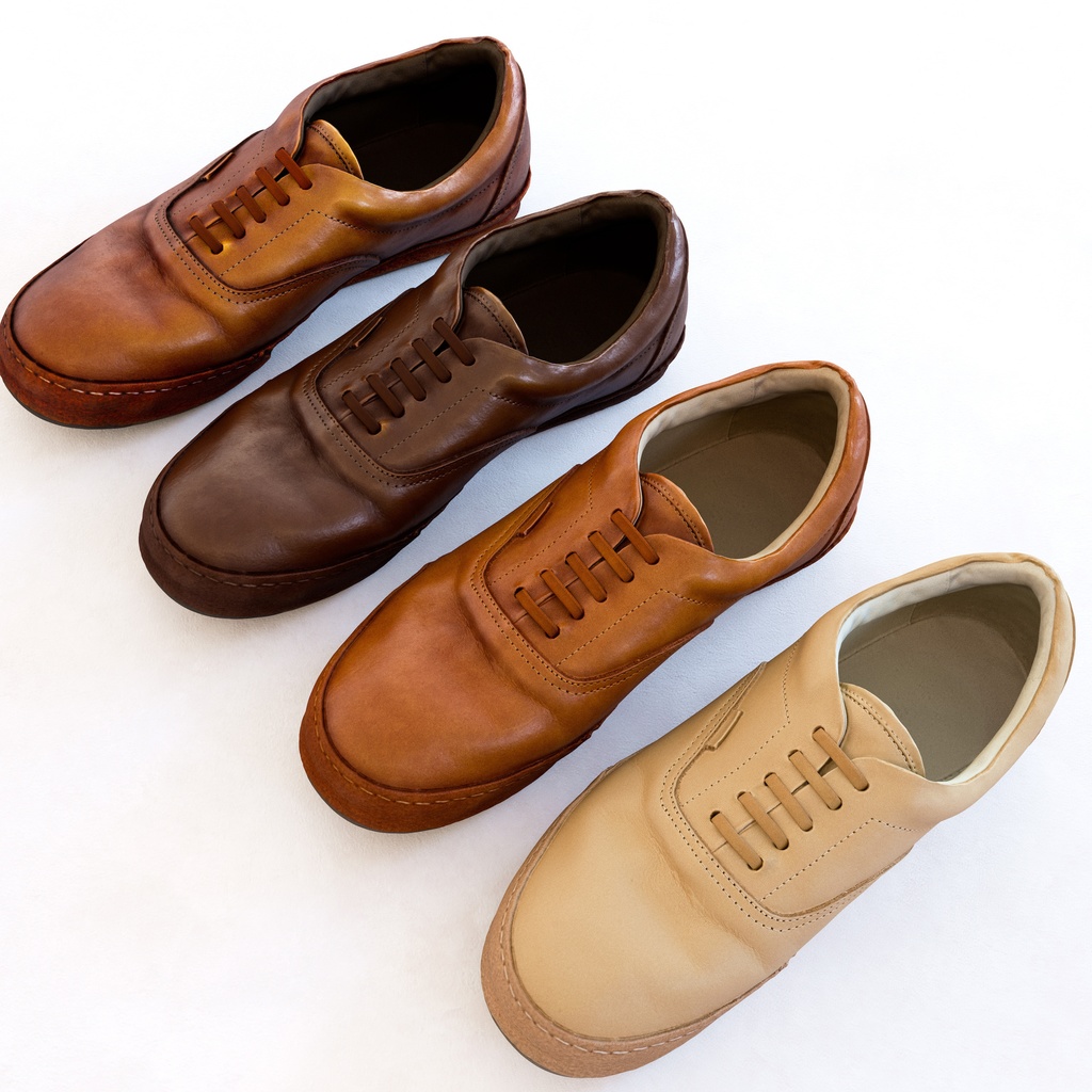 レザースニーカー 【3Dモデル】