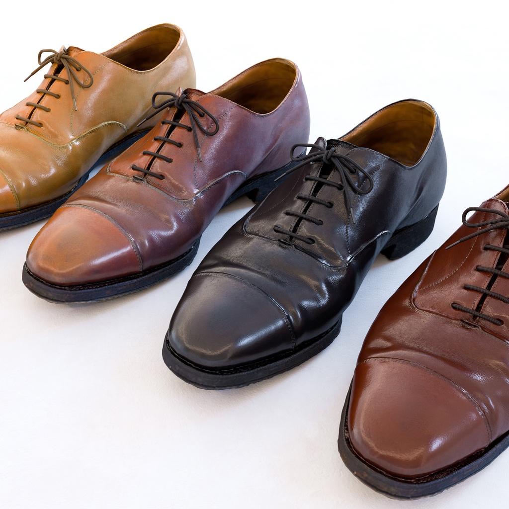 ビジネスシューズ - 革靴(内羽根式) 【3Dモデル】