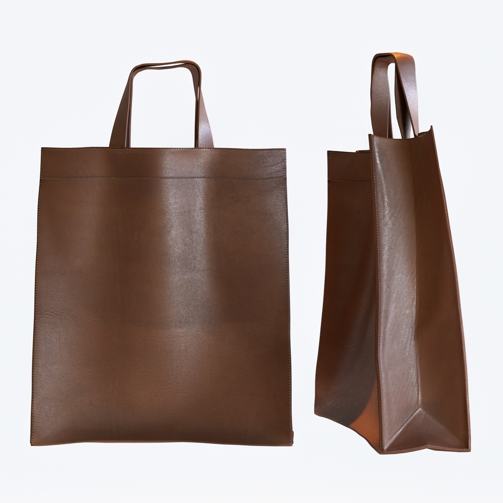 革鞄 - レザートートバッグ 【3Dモデル】