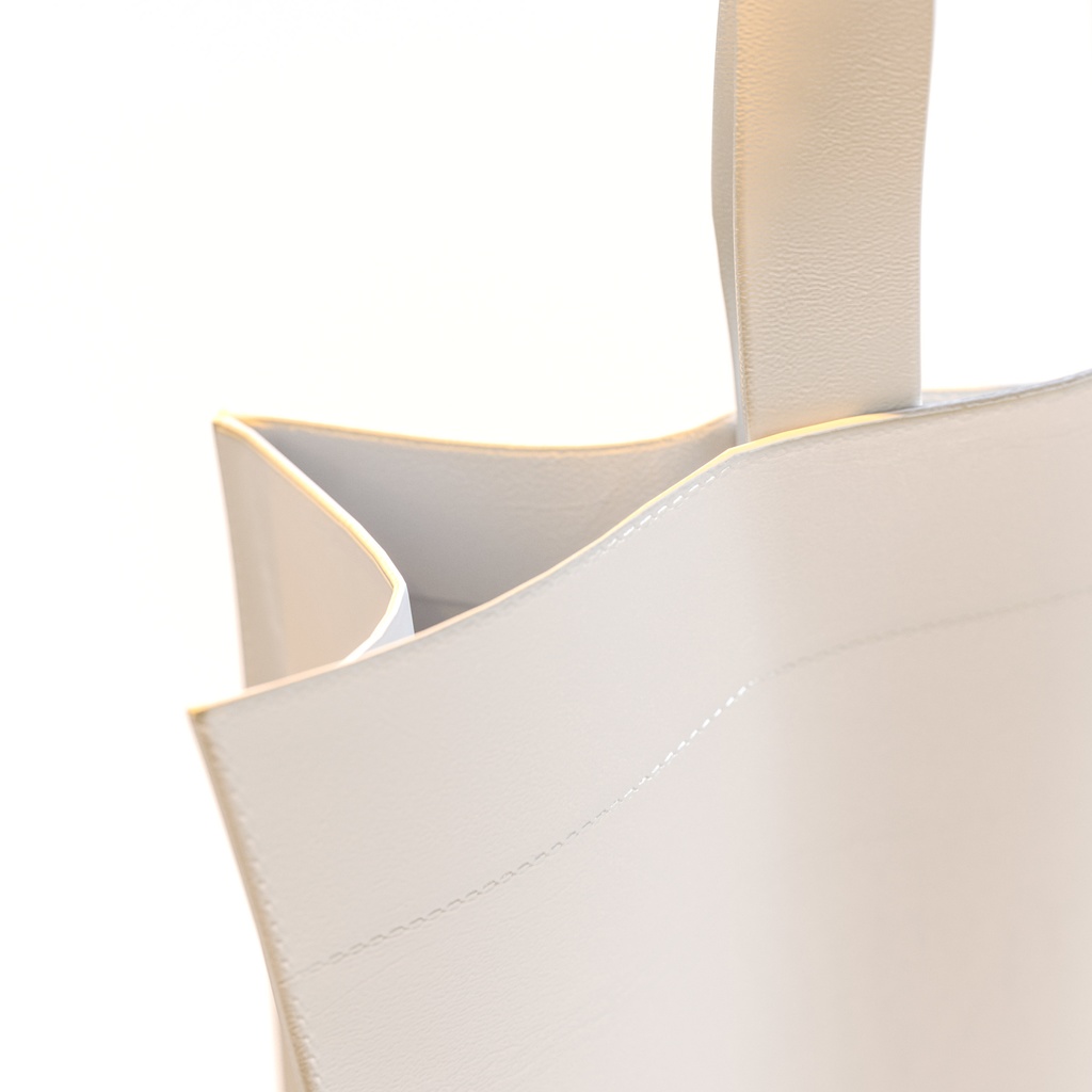 革鞄 - レザートートバッグ 【3Dモデル】